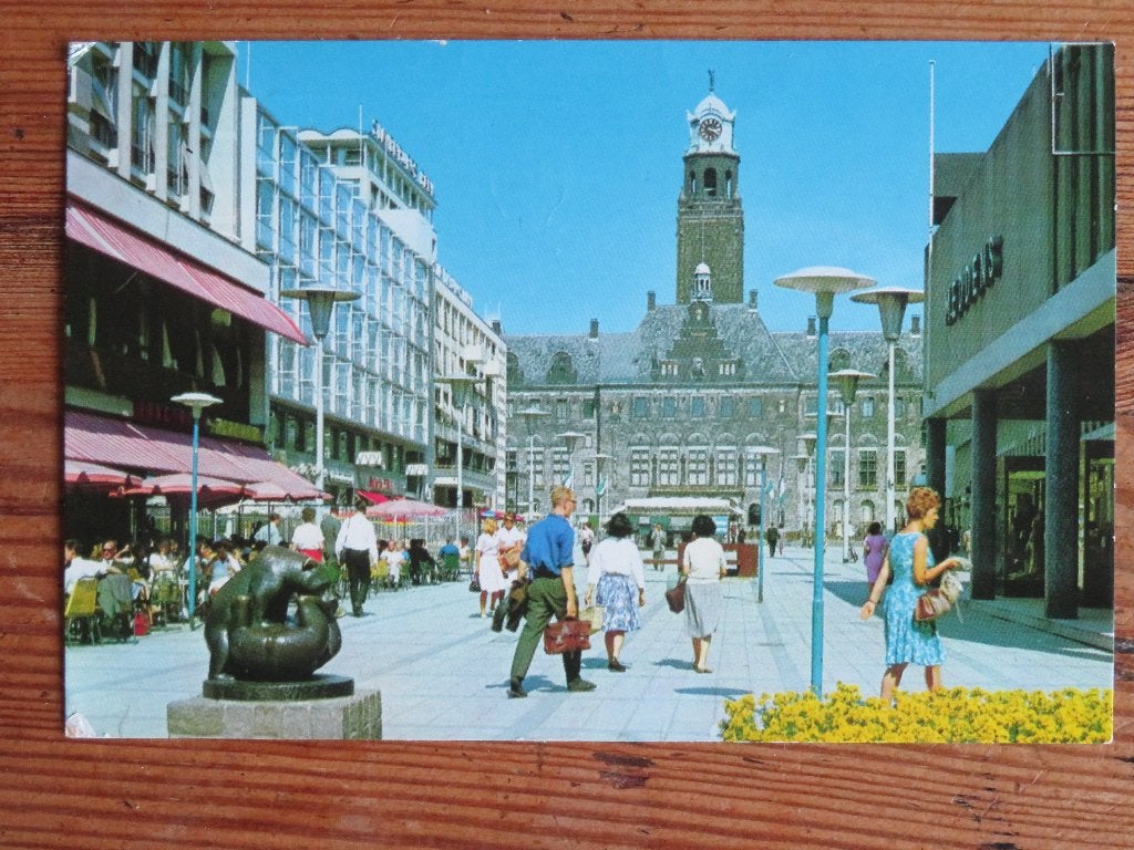 Rotterdam Stadhuisplein met Stadhuis, Ophalen of Verzenden, Voor 1920, Noord-Brabant