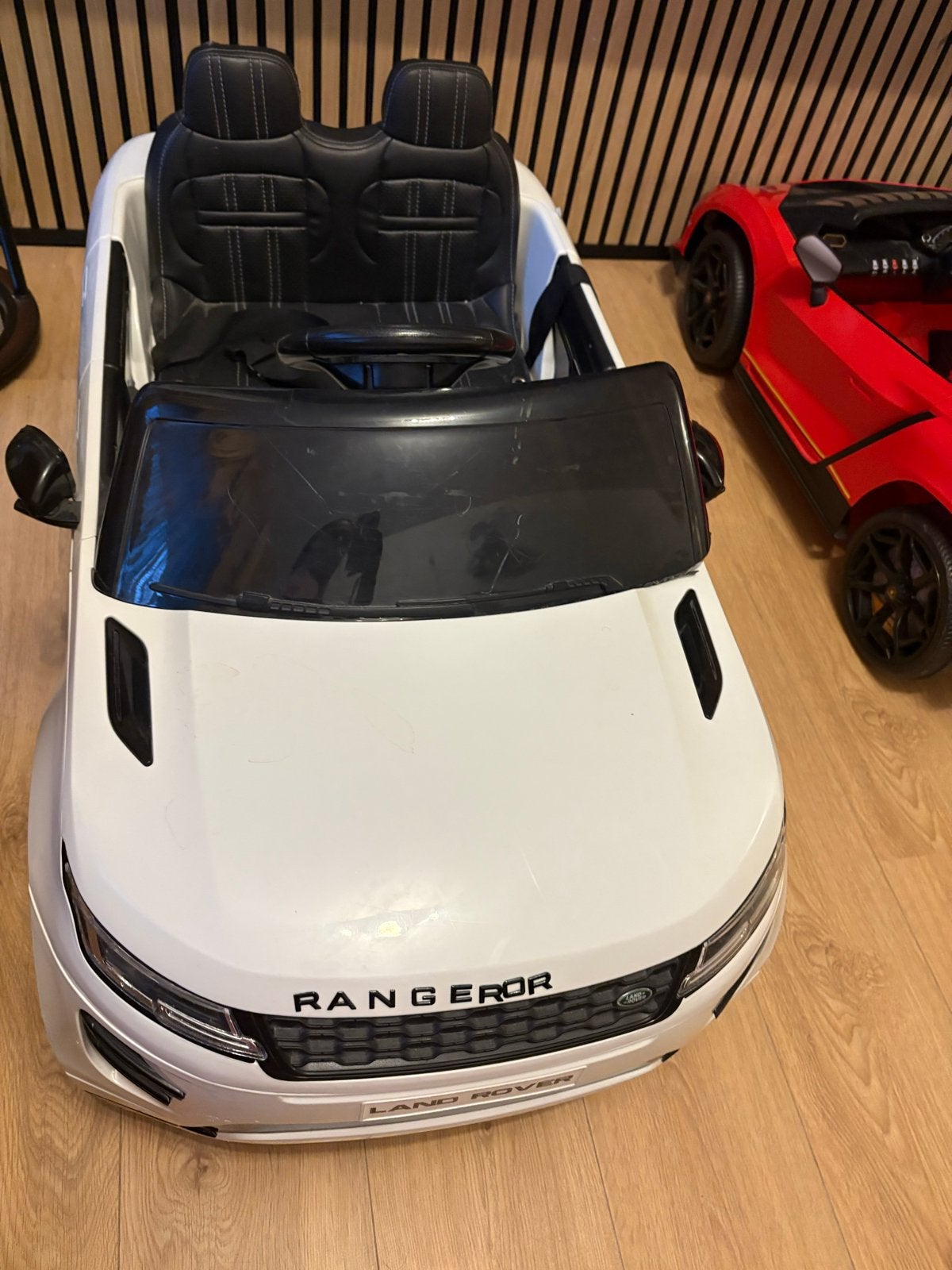 Land Rover Range Rover elektrische kinderauto (defect), Gebruikt