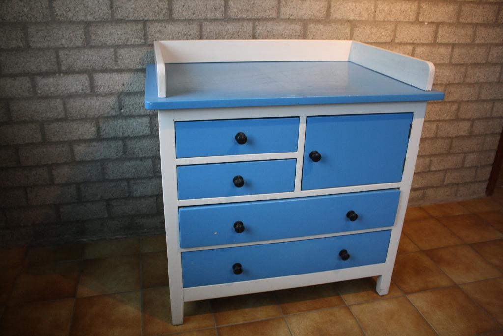 Vintage baby commode, Ophalen, Gebruikt, 50 tot 70 cm, 100 cm of meer