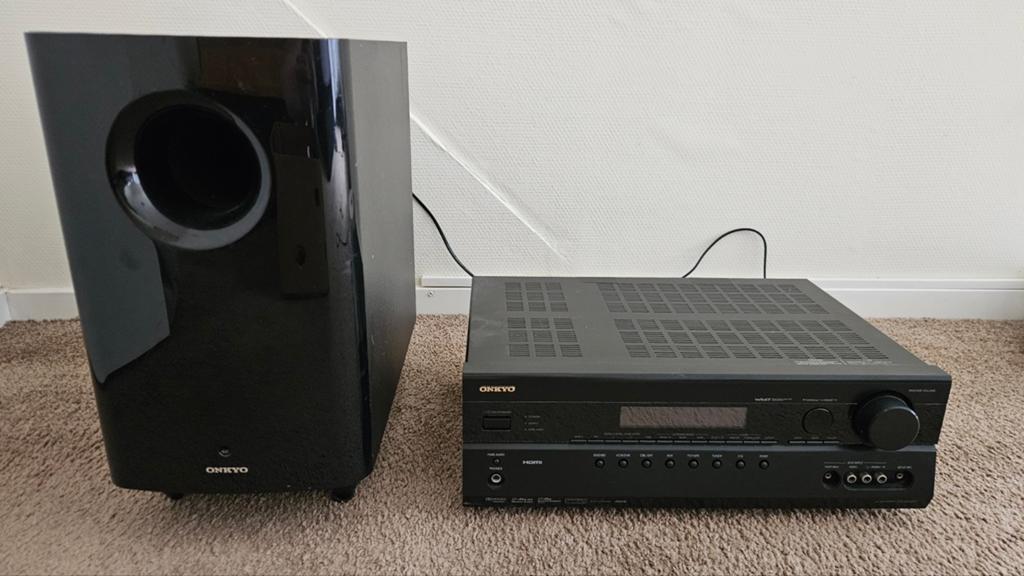 Onkyo Home Cinema Set met 5.1 Luidsprekersysteem, Overige merken, Gebruikt, 70 watt of meer, Ophalen of Verzenden