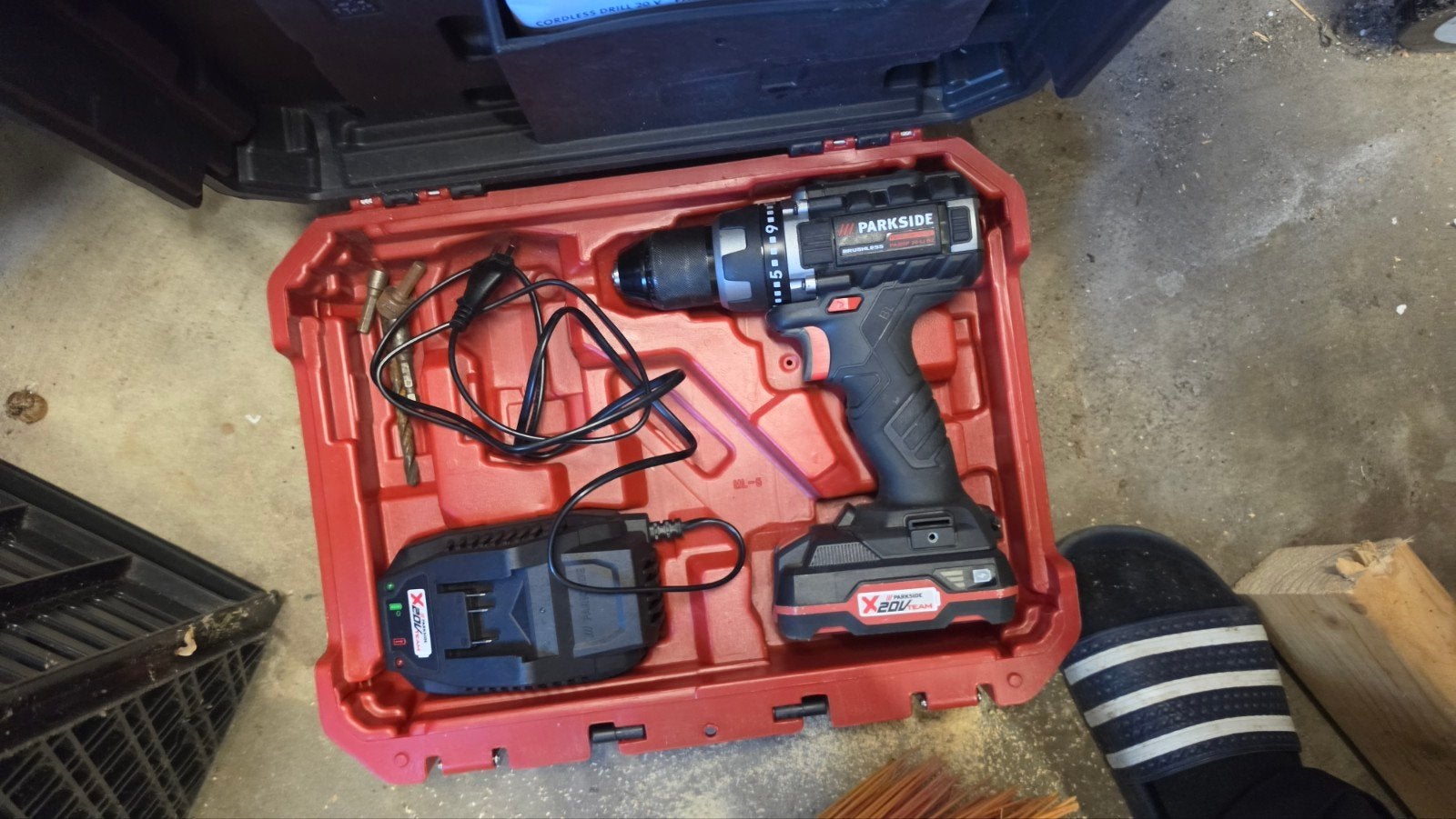 Nieuwe Parkside Schroefboormachine in doos, Ophalen of Verzenden, Nieuw, Boor- en Schroefmachine