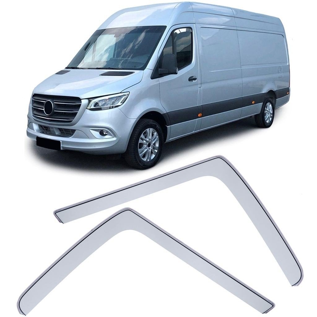 Zijwindschermen Zijwind Regen Voor MB Sprinter W907 Vanaf 20, Verzenden, Automotive Parts, A.parts@hotmail.nl, Trasmolenlaan 12 3447 GZ Woerden