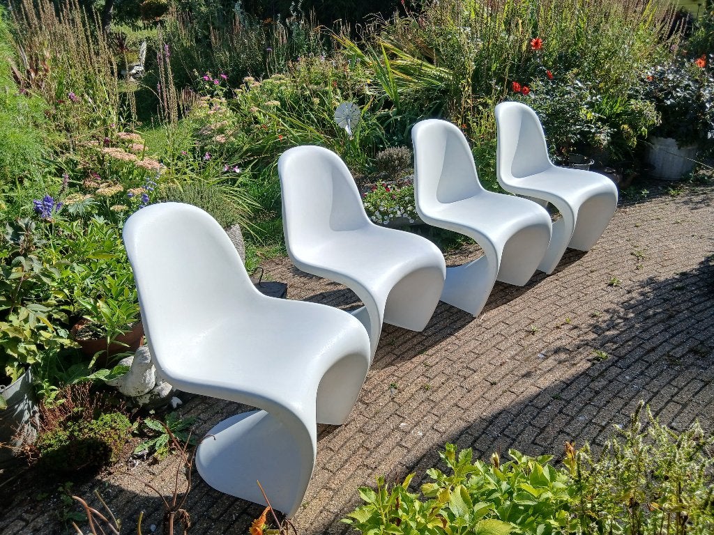 vintage panton stijl stoelen, Ophalen, Huis en Inrichting