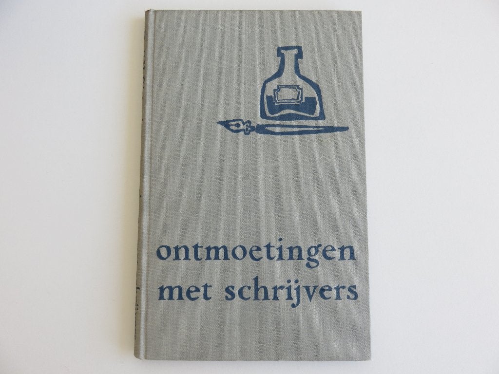 Ontmoetingen met schrijvers boekenweekgeschenk 1956, Boeken, Ophalen of Verzenden, Zo goed als nieuw