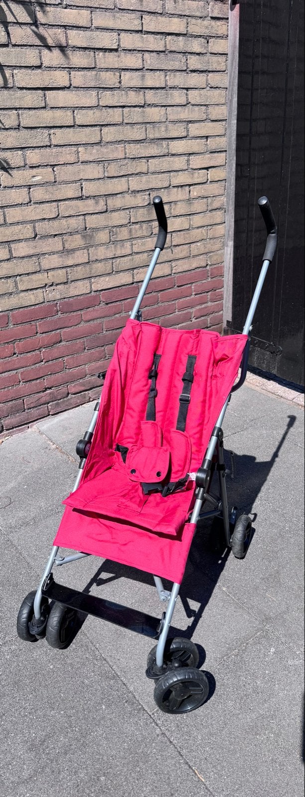 Rode buggy, Kinderen en Baby's, Buggy's, Gebruikt, Overige merken, Ophalen