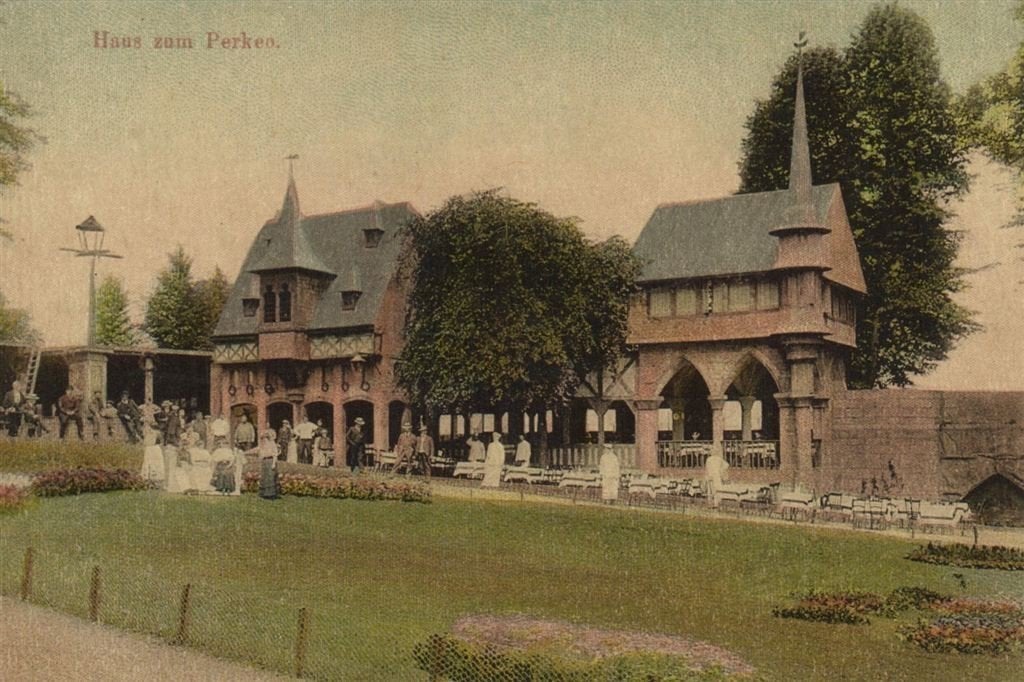Haus zum Perken. - Oud Heidelberg. Nijmegen. - ongelopen, Verzamelen, Verzenden, Voor 1920, Ongelopen, Gelderland