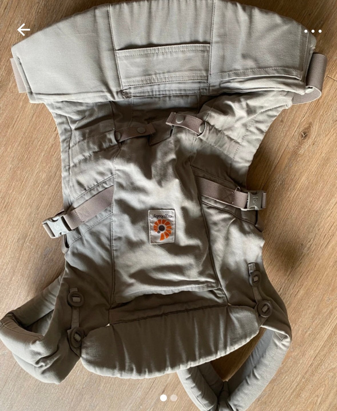 Ergobaby adapt, Buik of Rug, Zo goed als nieuw, Draagzak, Ophalen