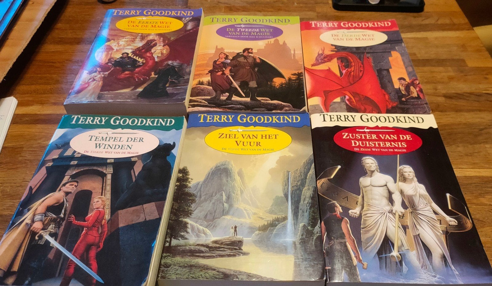 Terry Goodkind - De Wetten der Magie, Boeken, Ophalen of Verzenden, Gelezen, Terry Goodkind