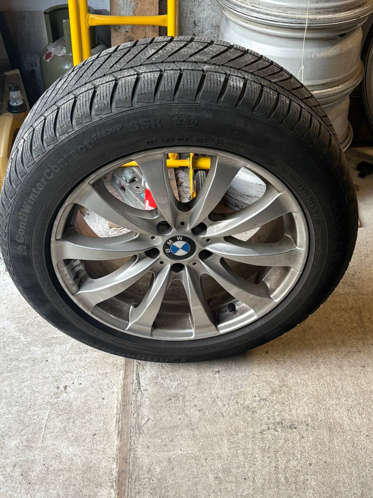 Bmw x5  banden en velgen, Auto-onderdelen, 255 mm, Banden en Velgen, Zomerbanden, Ophalen