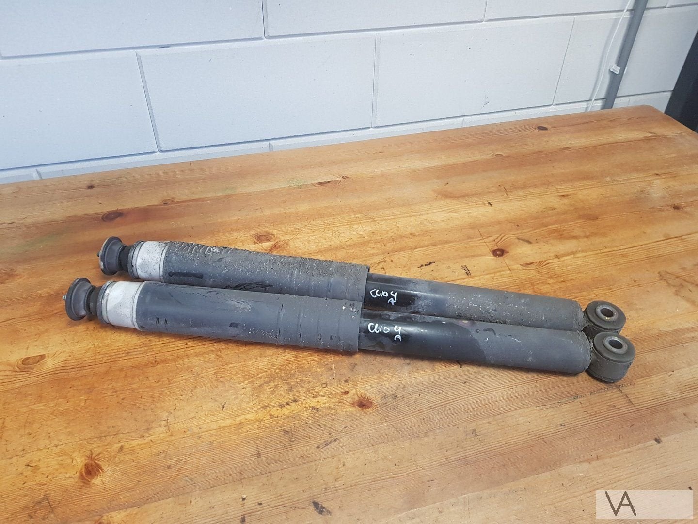Renault Clio 4 station 2013 - 2019 schokdemper set achter, Gebruikt, -, Renault, -