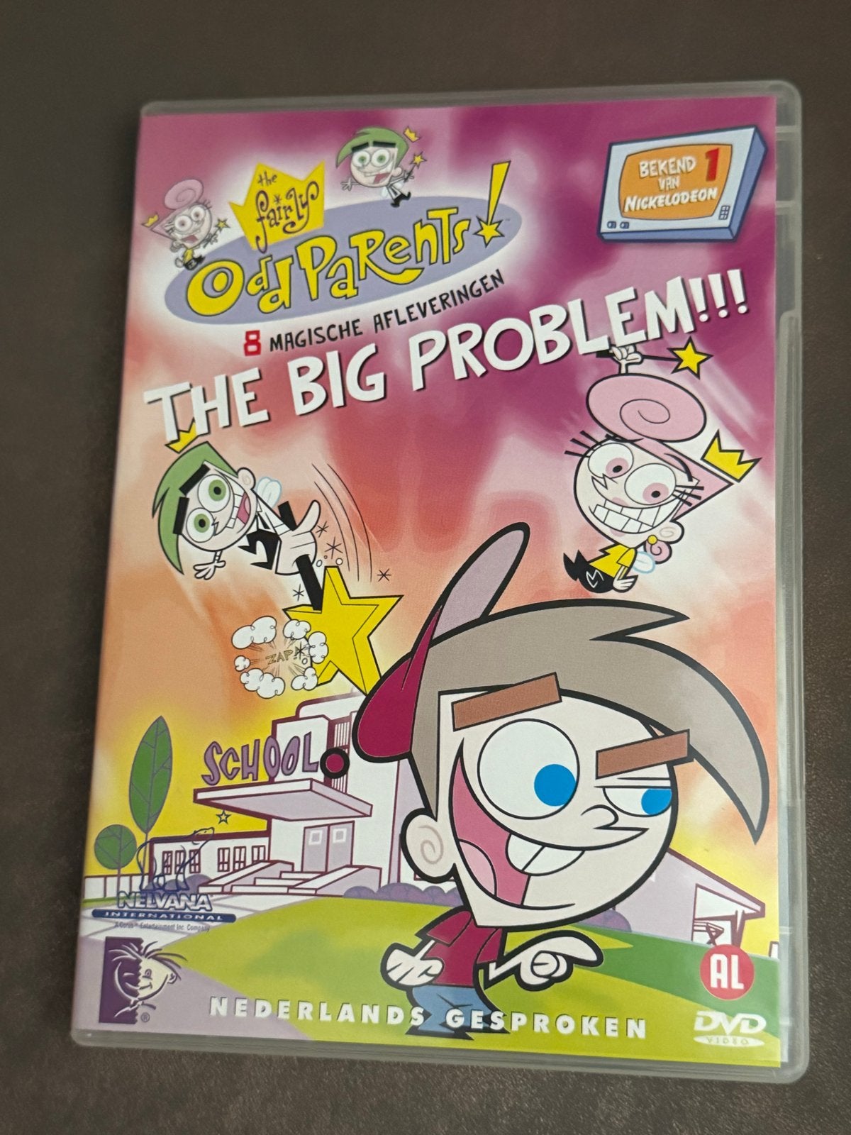 The Fairly OddParents: The Big Problem!!! DVD, Cd's en Dvd's, Animatie, Alle leeftijden, Tv-serie, Zo goed als nieuw