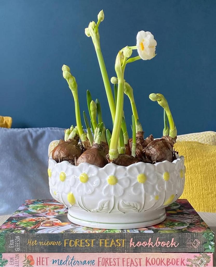 Italiaans keramiek ronde schaal, Antiek en Kunst, Ophalen of Verzenden