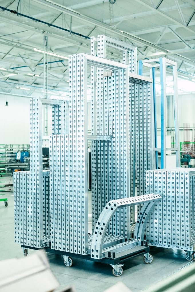 beMatrix frames voor beursstand - standbouw wanden, Ophalen, Gebruikt, BeMatrix, Overige typen