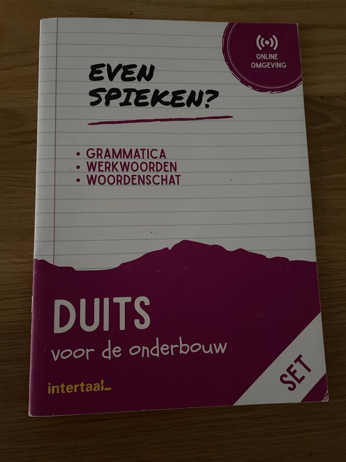 Even Spieken? Duits voor de onderbouw (Intertaal), Ophalen of Verzenden, Zo goed als nieuw, Non-fictie