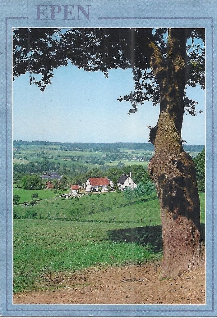 D111 Ongelopen ansichtkaart epen, Ophalen of Verzenden, 1960 tot 1980, Gelopen