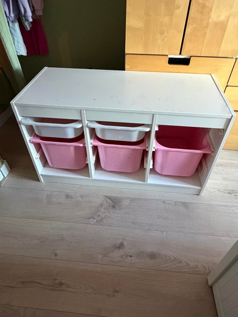 Ikea Trofast kast met bakken - gratis af te halen, Ophalen, Gebruikt