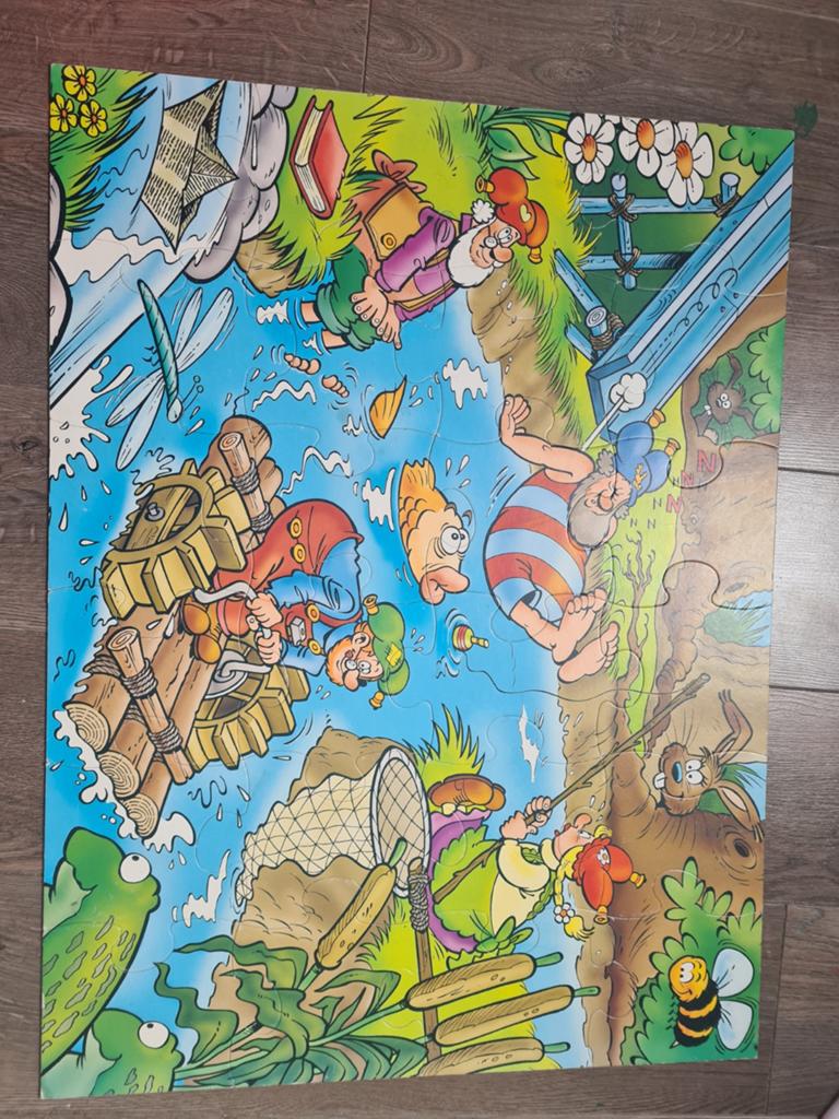 Leuke kabouter plop puzzle compleet, Ophalen of Verzenden, 500 t/m 1500 stukjes