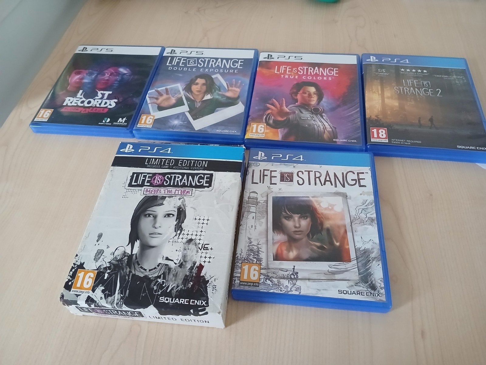 Life is Strange collectie, 1 speler, Zo goed als nieuw, Vanaf 16 jaar, Ophalen