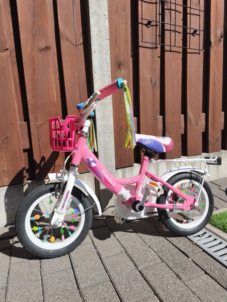 kinderfiets 12,5 inch, Fietsen en Brommers, Fietsen | Kinderfietsjes, Zijwieltjes, Gebruikt, Velgrem, Ophalen of Verzenden