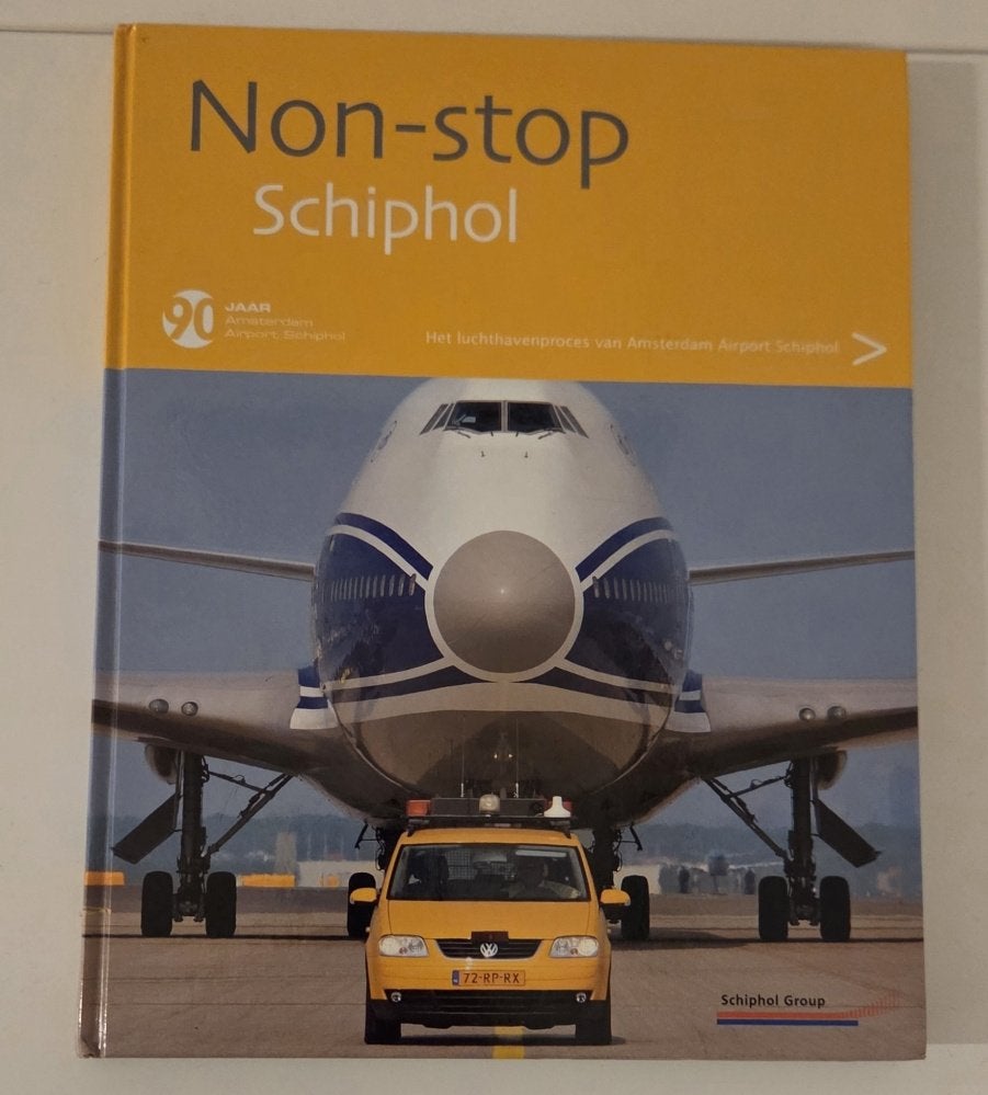 Non-stop Schiphol, Ophalen of Verzenden, Gelezen, Vliegtuig