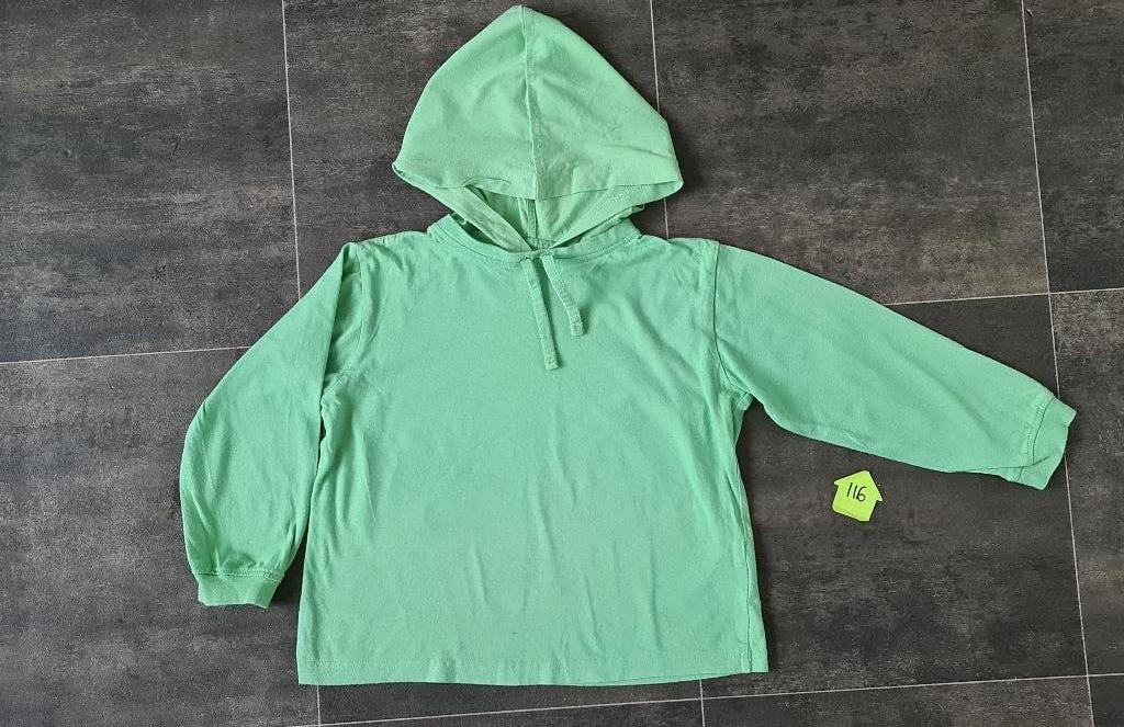 Hans hoodie maat 116, Kinderen en Baby's, Kinderkleding | Maat 116, Jongen of Meisje, Trui of Vest, Ophalen of Verzenden, Zo goed als nieuw