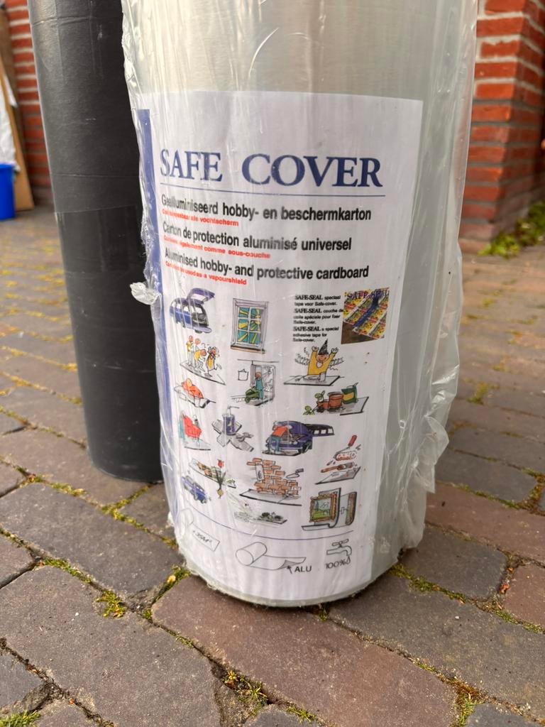 3 rollen overgebleven stucrol, Overige materialen, Zo goed als nieuw, Minder dan 5 m², Vloerisolatie