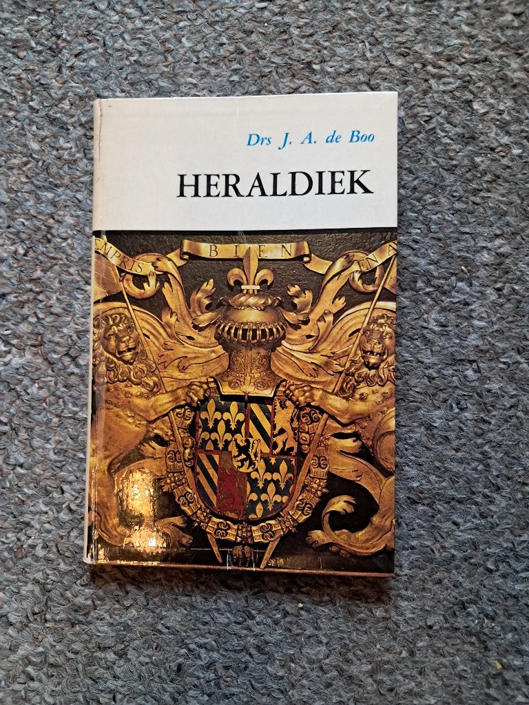 Heraldiek, Boeken, Verzenden, Europa, Gelezen, J.de Boo