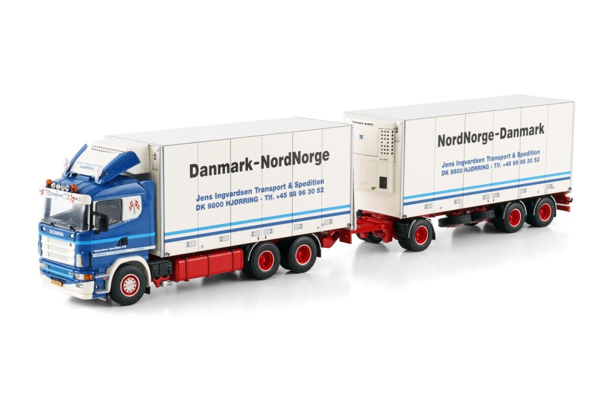 Jens Ingvardsen Scania R4 combi, Ophalen of Verzenden, Zo goed als nieuw, Bus of Vrachtwagen, Wsi