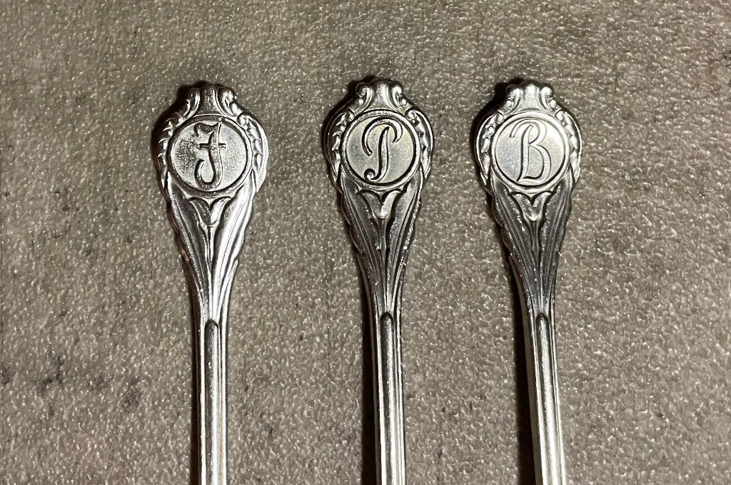 6 Gero letterlepeltjes, Ophalen of Verzenden