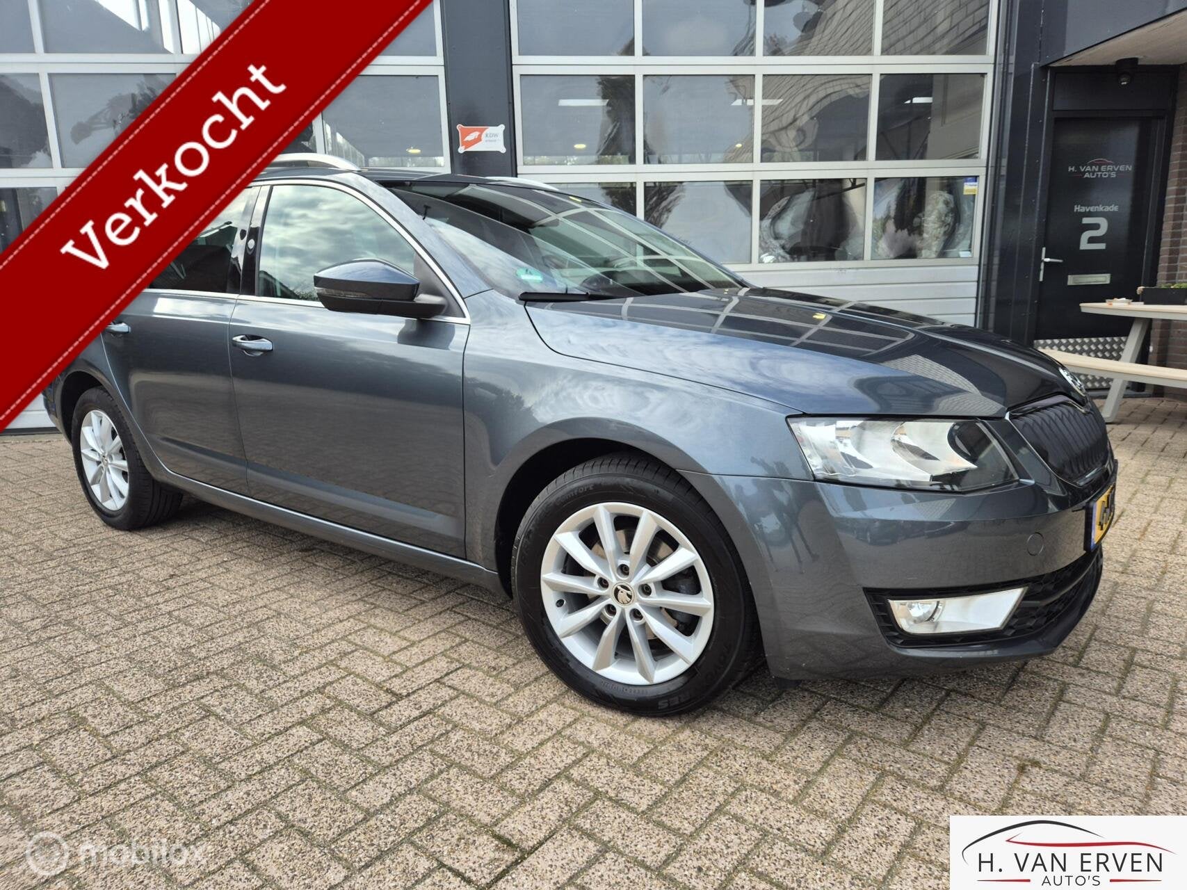 Skoda Octavia Combi LEDER 2E EIGENAAR DEALERONDERHOUDEN NAP, Auto's, Voorwielaandrijving, 4 cilinders, 620 kg, Handgeschakeld