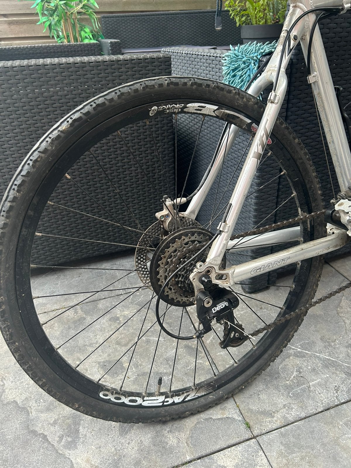 Giant XTC Mountainbike Shimano Deore Zeer nette staat, Fietsen en Brommers, Fietsen | Mountainbikes en ATB, Ophalen, Zo goed als nieuw
