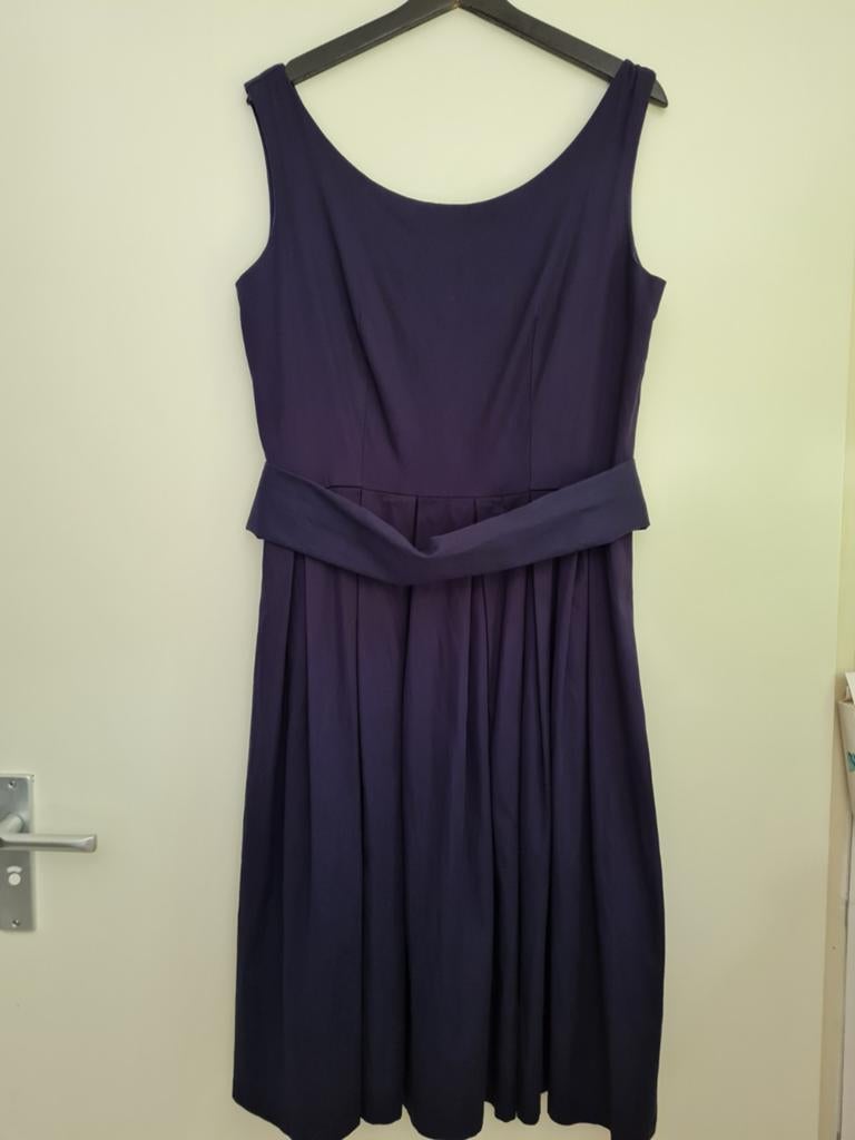 Lindy Bop Jurk Navy Blauw Maat 42/44 (L), Kleding | Dames, Blauw, Maat 42/44 (L), Ophalen of Verzenden, Zo goed als nieuw