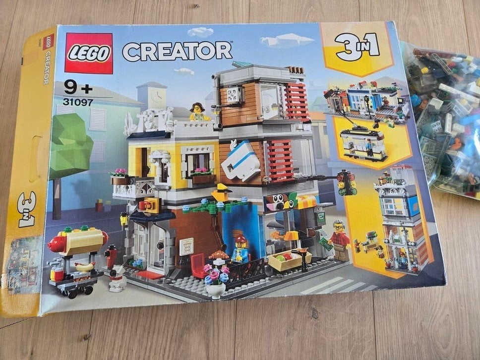LEGO Creator 31097 Huisdierenwinkel en Café, Ophalen, Gebruikt, Lego, Compleet