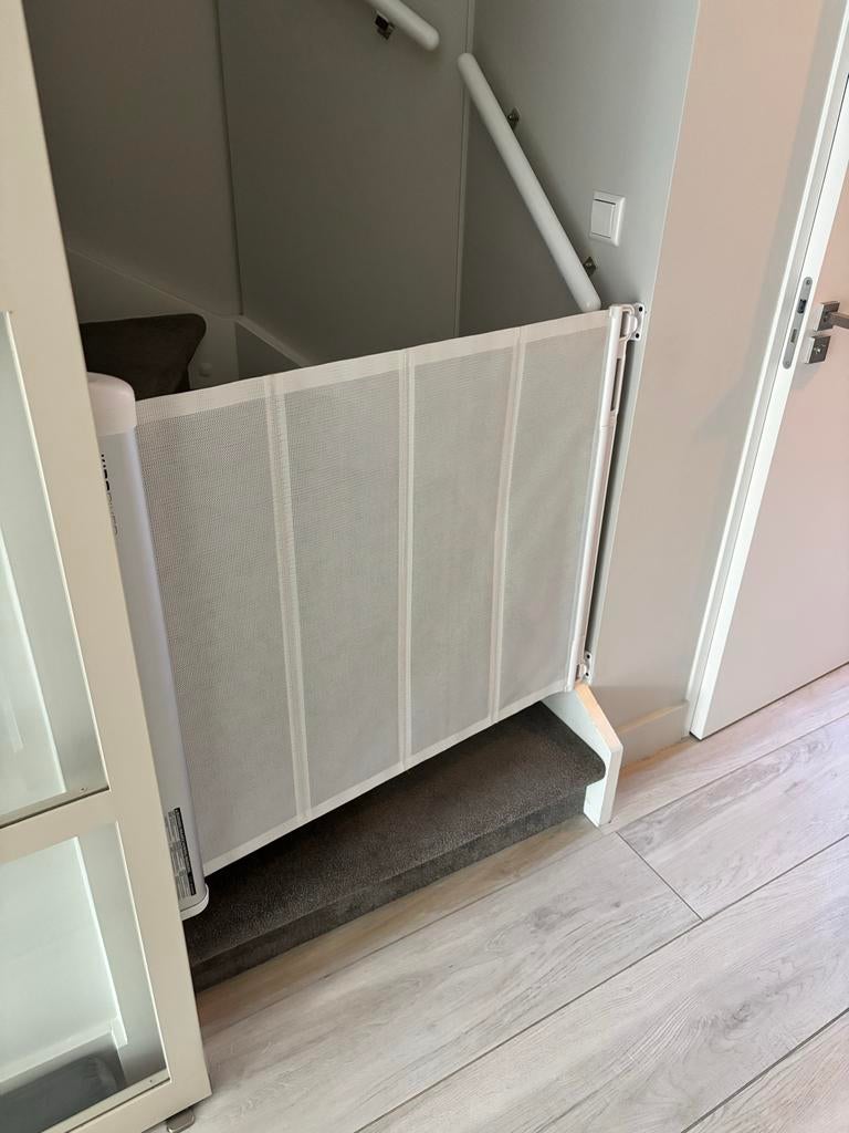 Kidsriver oprolhekje wit - perfecte staat, Ophalen, Overige materialen, Oprolhekje, Zo goed als nieuw