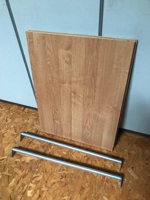 3 x Ikea kast plank + 2 x zware kleding roede pax komplement, Ophalen, 200 cm of meer, 50 tot 100 cm, Zo goed als nieuw