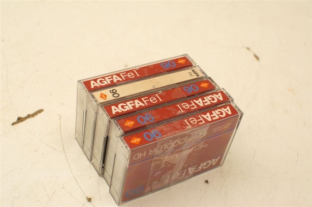 5 stuks Agfa cassettebandjes 39674, Ophalen of Verzenden, Gebruikt, Overige genres, 1 bandje