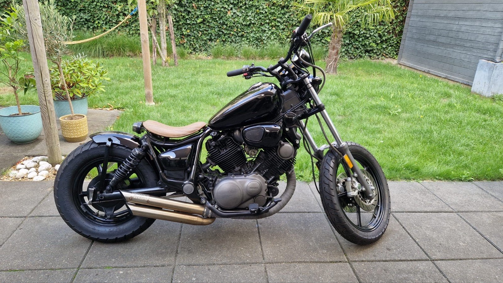 Yamaha Virago XV 750 Bobber/Café Racer - Uniek Geluid!, Motoren, Motoren | Yamaha, 750 cc, 2 cilinders, Chopper, Gebruikt