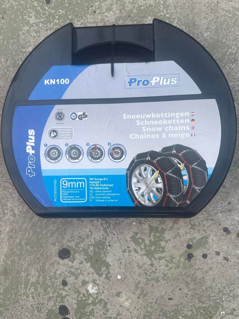 Pro-Plus Sneeuwkettingen KN100, Auto diversen, Sneeuwkettingen, Ophalen, Nieuw