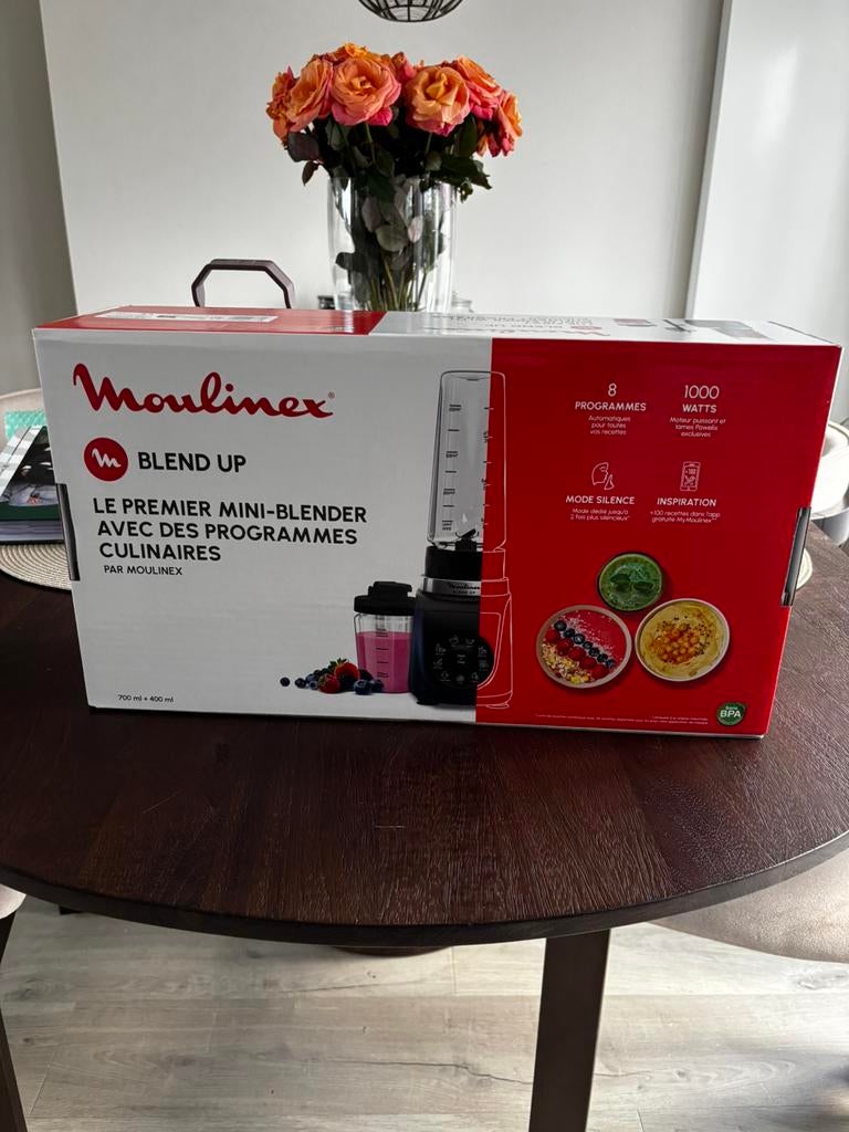 Moulinex Blend Up LM19H4 blender - ongeopend, Ophalen of Verzenden, Zo goed als nieuw, Blender