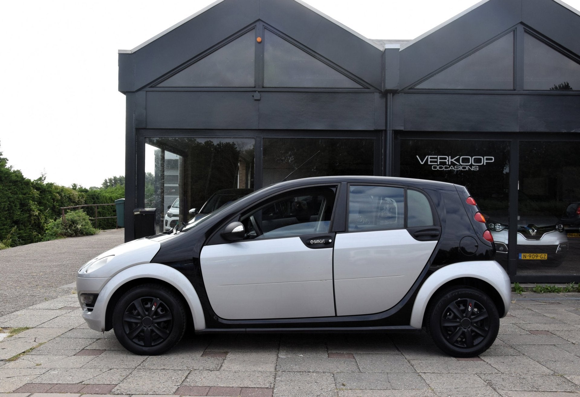 Smart Forfour 1.0 pure, Auto's, Voorwielaandrijving, ForFour, Zwart, Origineel Nederlands