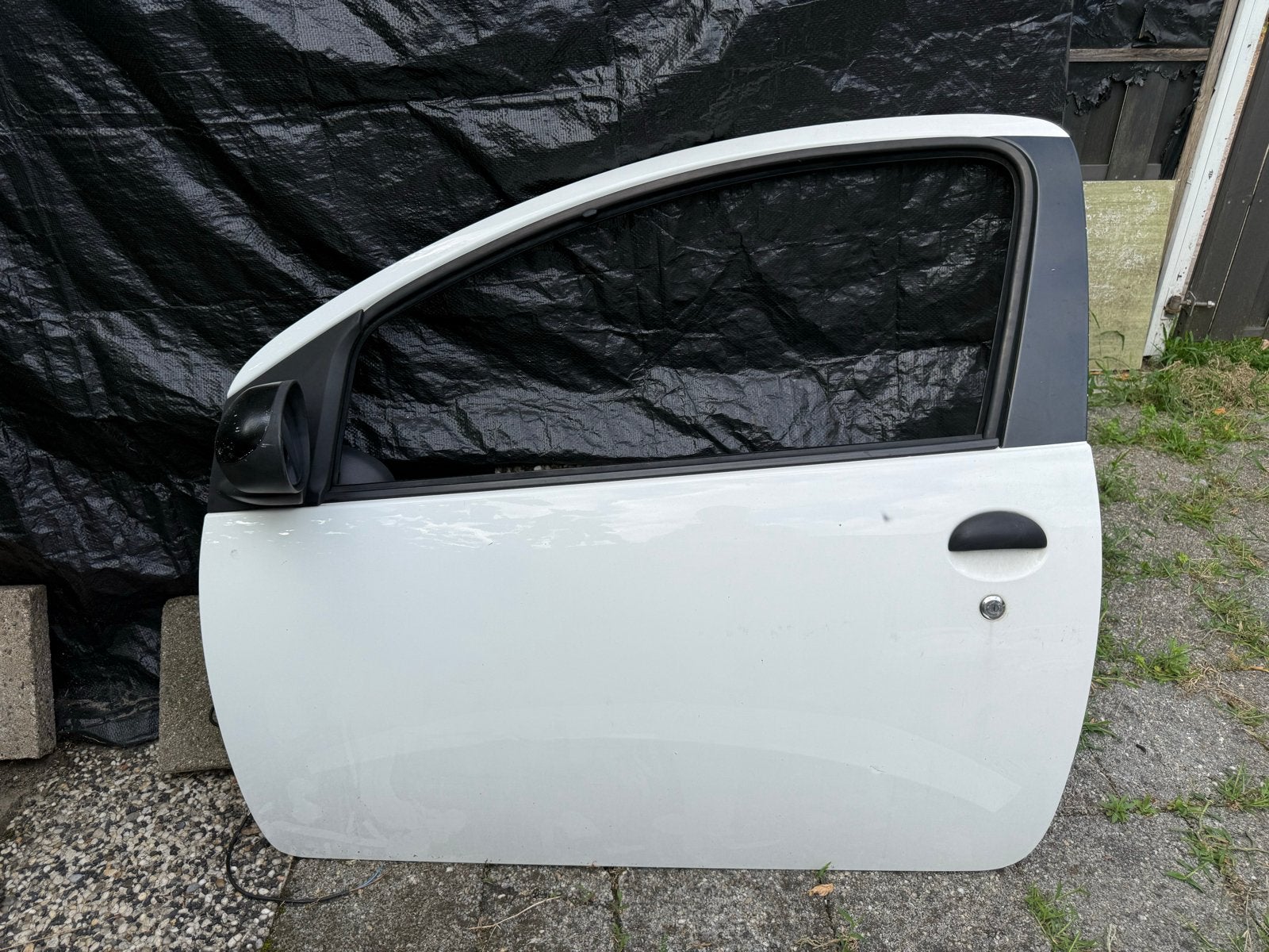 Motorkap en linker deur voor Citroën C1 2009, Ophalen, Gebruikt, Citroën, Voor