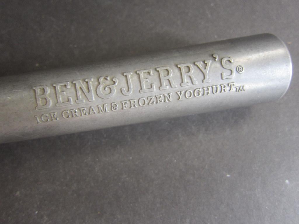 Ben & Jerry's ijslepel - originele scheplepel, Overige typen, Ophalen of Verzenden, Zo goed als nieuw, Metaal