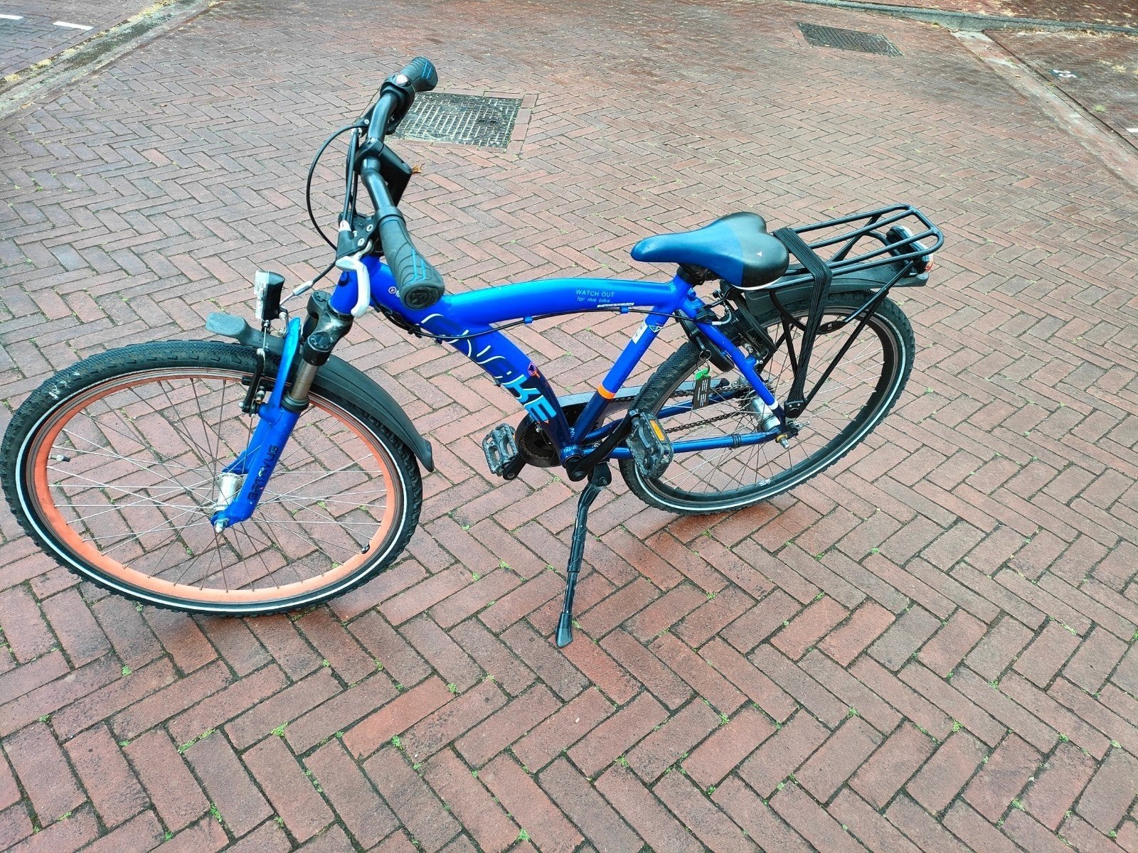 Batavus snake fiets 26 inch met 3 versnelling bijna nieuwe f, 26 inch of meer, Terugtraprem, Versnellingen, Ophalen of Verzenden