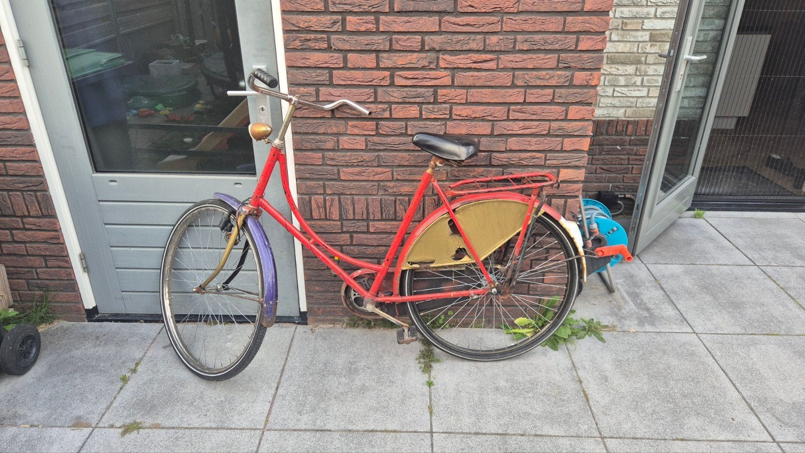 Omafiets - Klassieke Stadsfiets, Terugtraprem, Onbekend, Ophalen of Verzenden, 53 tot 56 cm