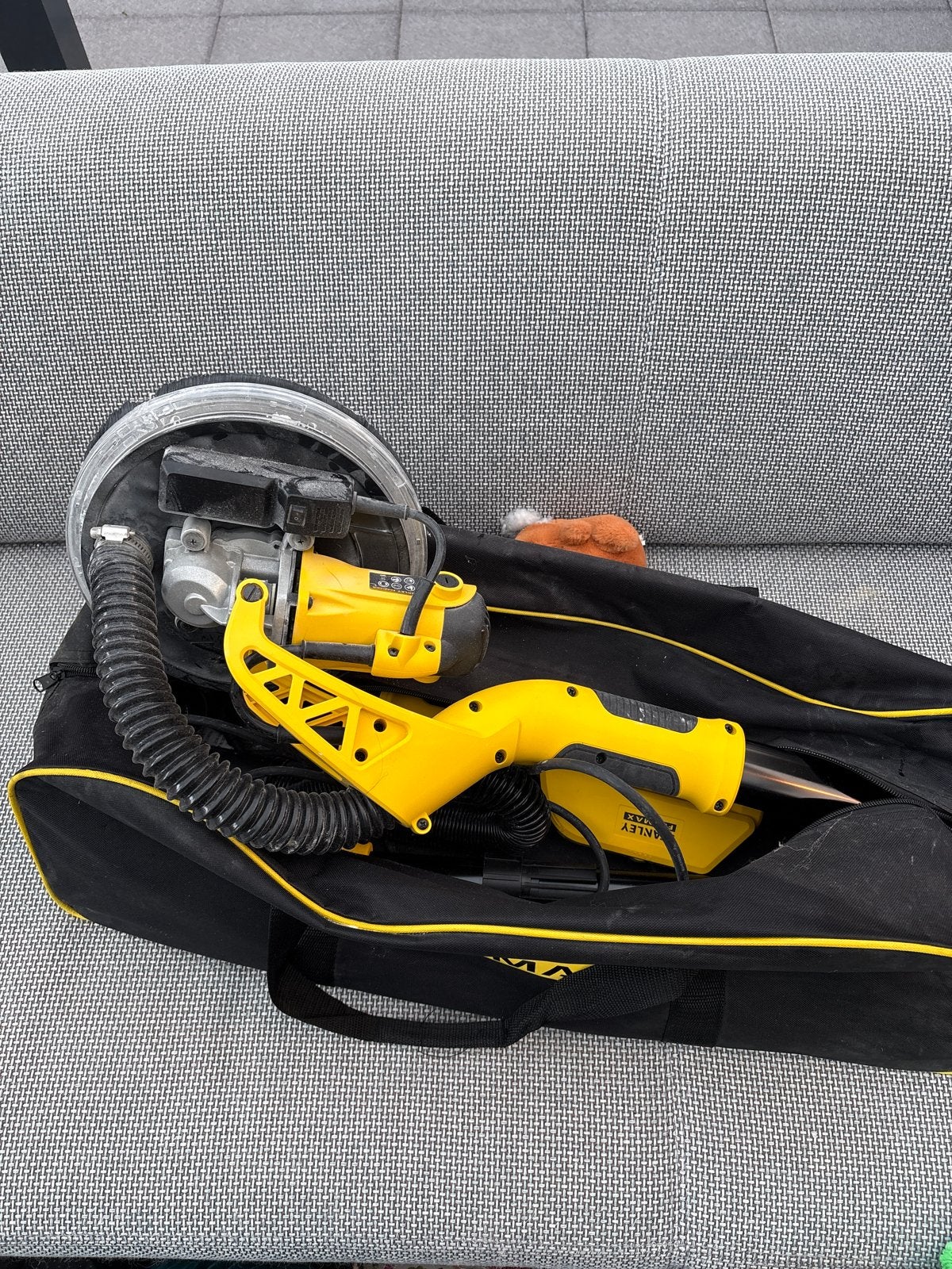 Stanley Fatmax SFMEE500S-QS Wandschuurmachine, Ophalen of Verzenden, Gebruikt, Minder dan 600 watt, Overige typen