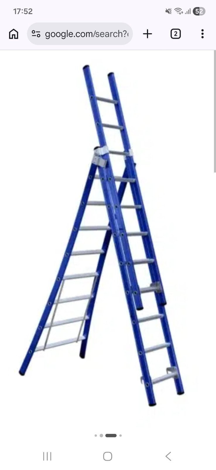 Skyworks reform ladder 3x10 sports, Doe-het-zelf en Verbouw, Ladders en Trappen, Ophalen, Zo goed als nieuw, 4 meter of meer