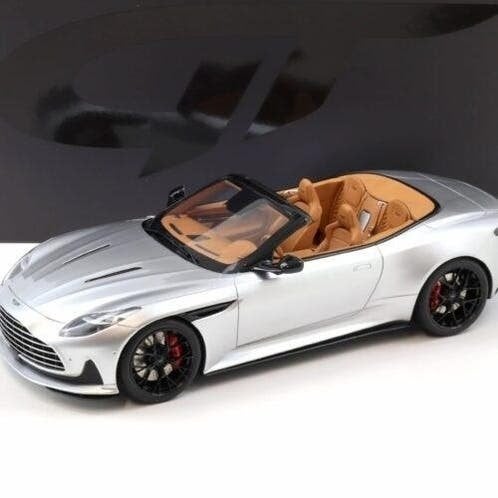 ASTON MARTIN DB12 VOLANTE SILVER 2023 1:18 GT SPIRIT, Overige merken, Rue de L' Ecusson 2, 56120 Josselin France, Nieuw, Ophalen of Verzenden