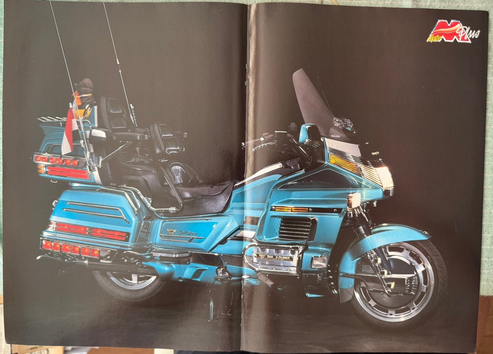 Poster Honda GL1500 GoldWing, Verzenden, Zo goed als nieuw, Motoren