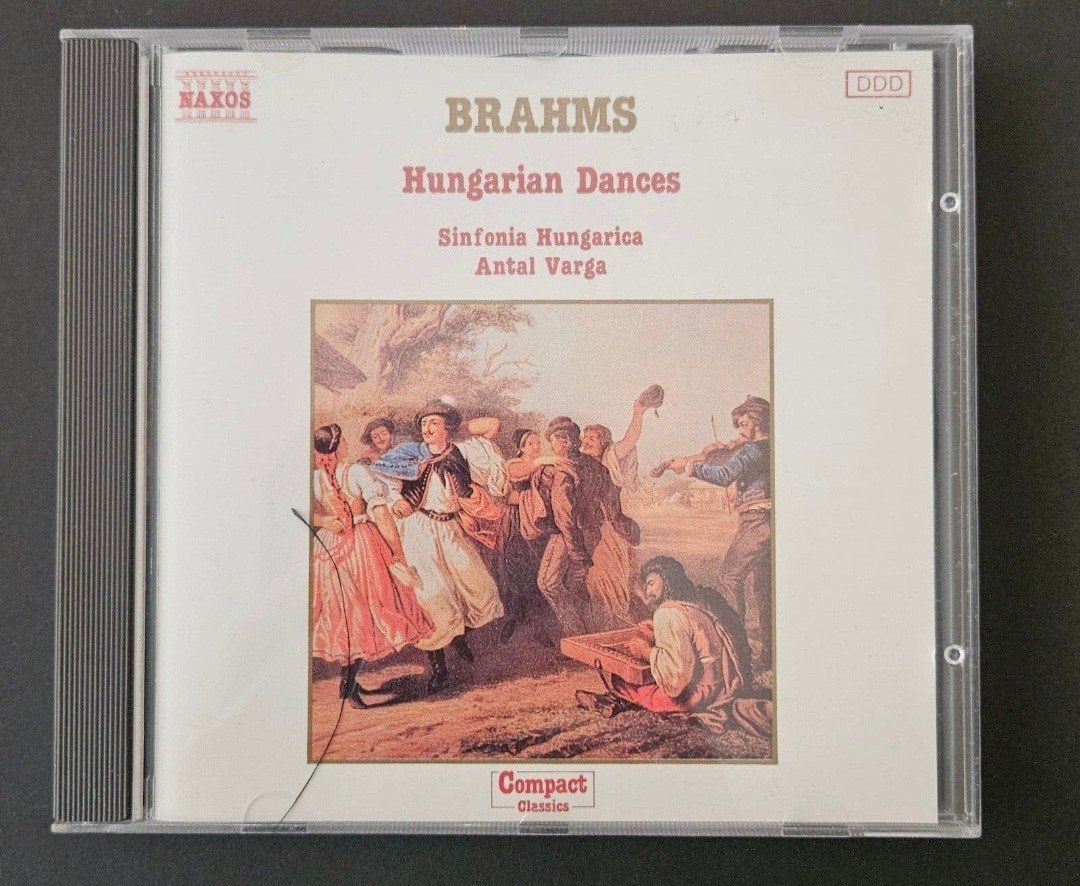 Johannes Brahms – Hungarian Dances nrs. 1–21 – Antal Varga, Ophalen of Verzenden, Zo goed als nieuw