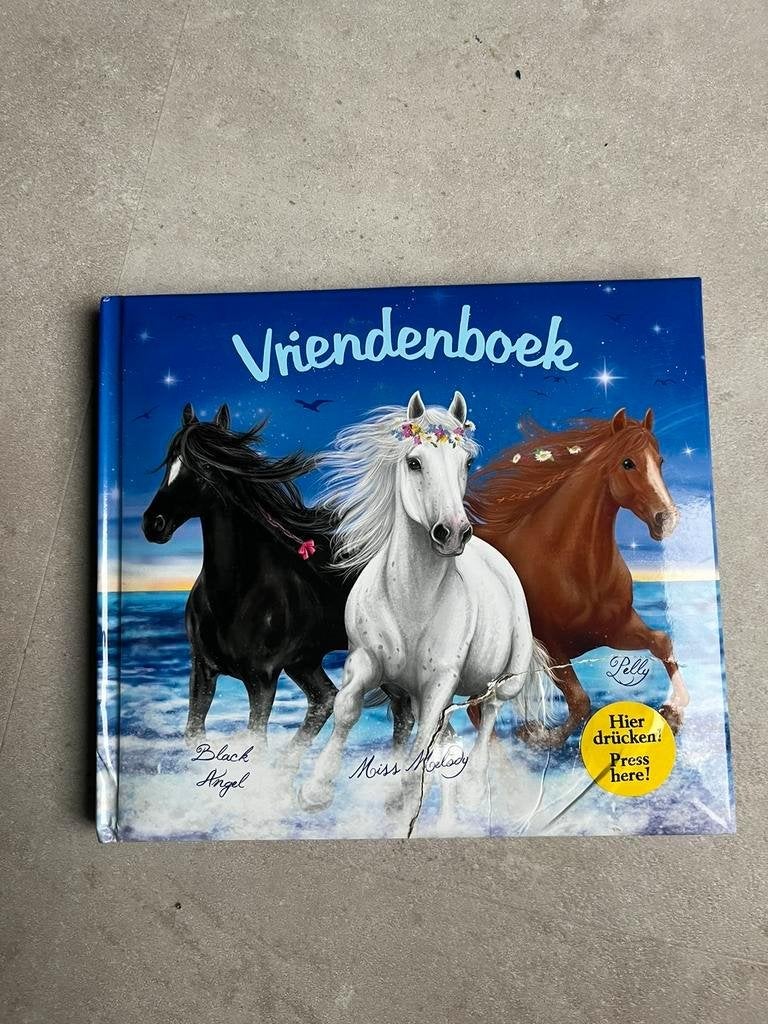 Vriendenboekje paarden met geluid, Boeken, Prentenboeken en Plaatjesalbums, Ophalen of Verzenden, Nieuw